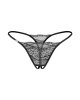 Stringi Obsessive Bianca crotchless Thong 2-Pack A'2 S-3XL